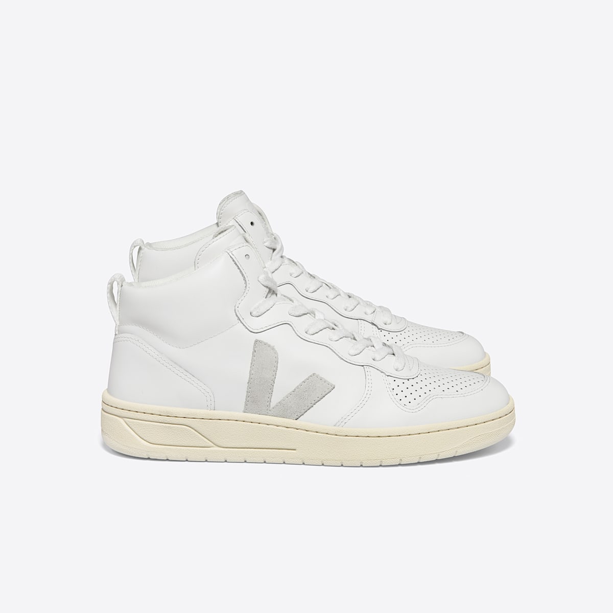 V-15 LEATHER WHITE